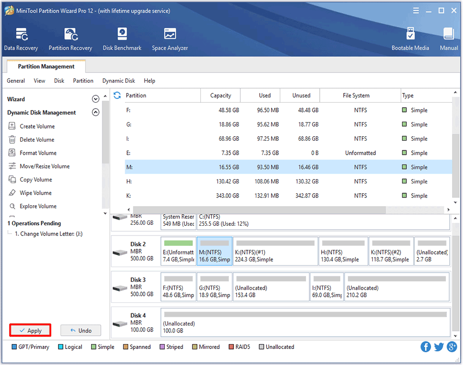 Làm thế nào để thay đổi ký tự khối lượng. Hướng dẫn thuật sĩ phân vùng MiniTool [Trợ giúp]