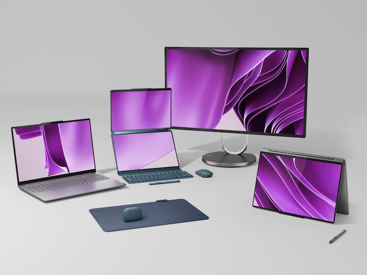 Laptop AI thế hệ mới lenovo công bố loạt cải tiến