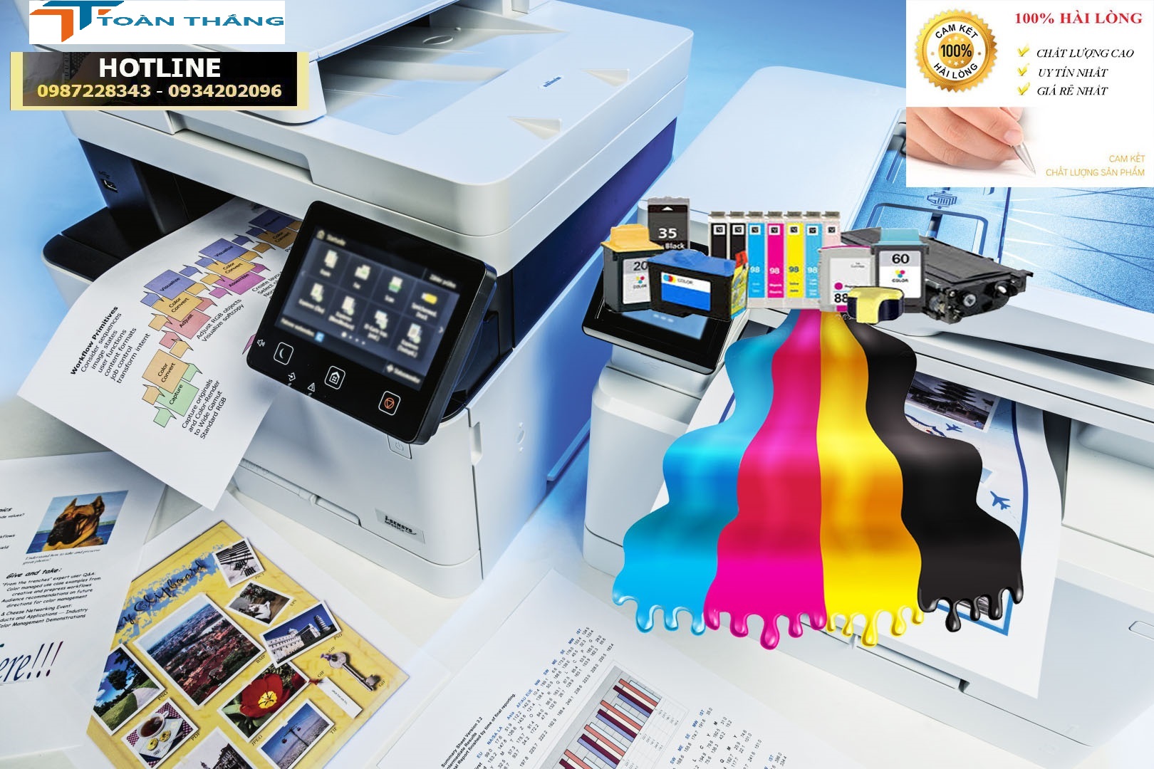 Nạp Thay Bơm Mực Máy in Laser màu HP Color LaserJet Pro M255nw Tận Nơi Tại Nhà Tphcm